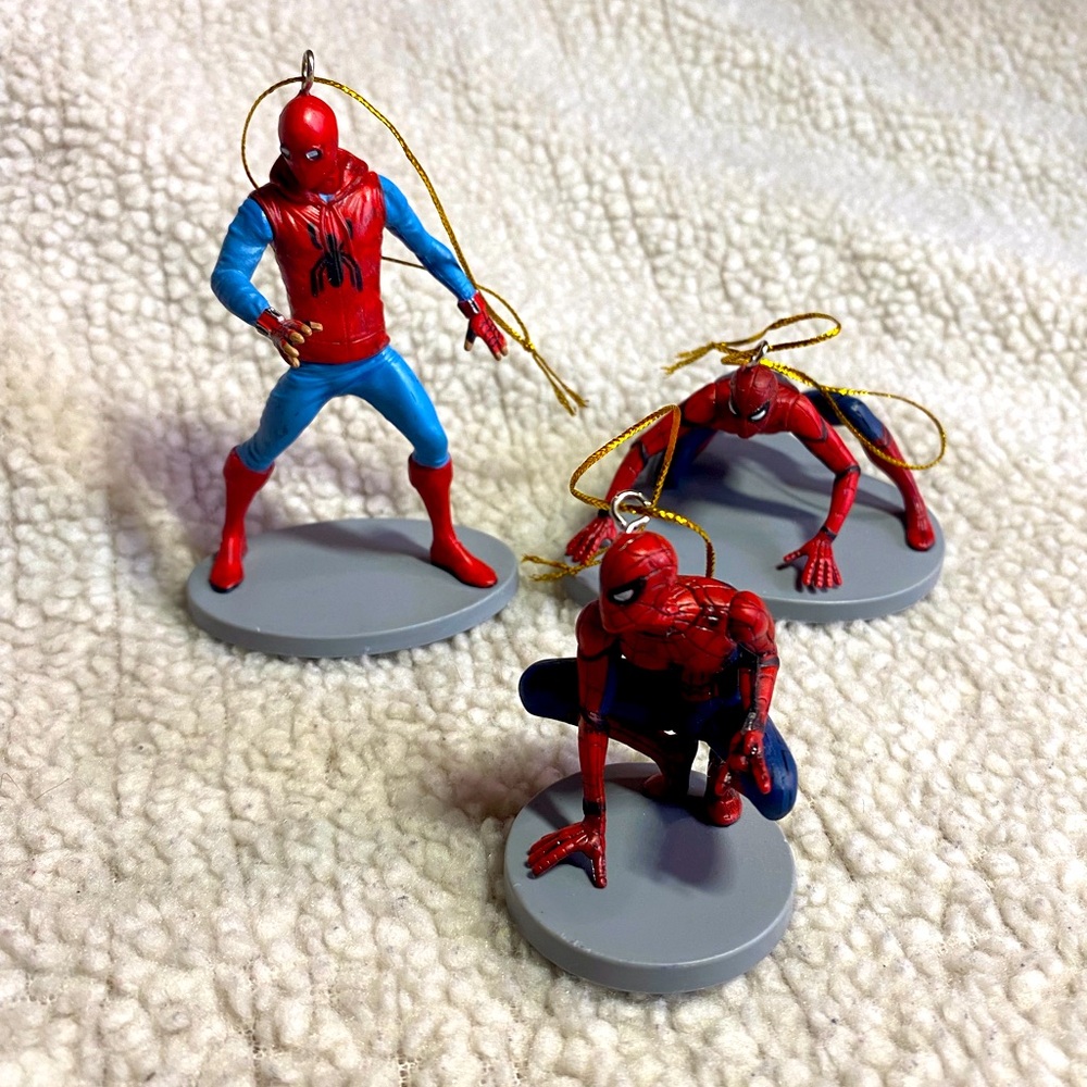 Disney Marvel Spider-Man Figures/ Ornaments Set of 3